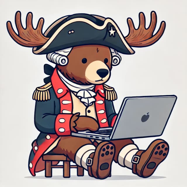 Bear sending an email